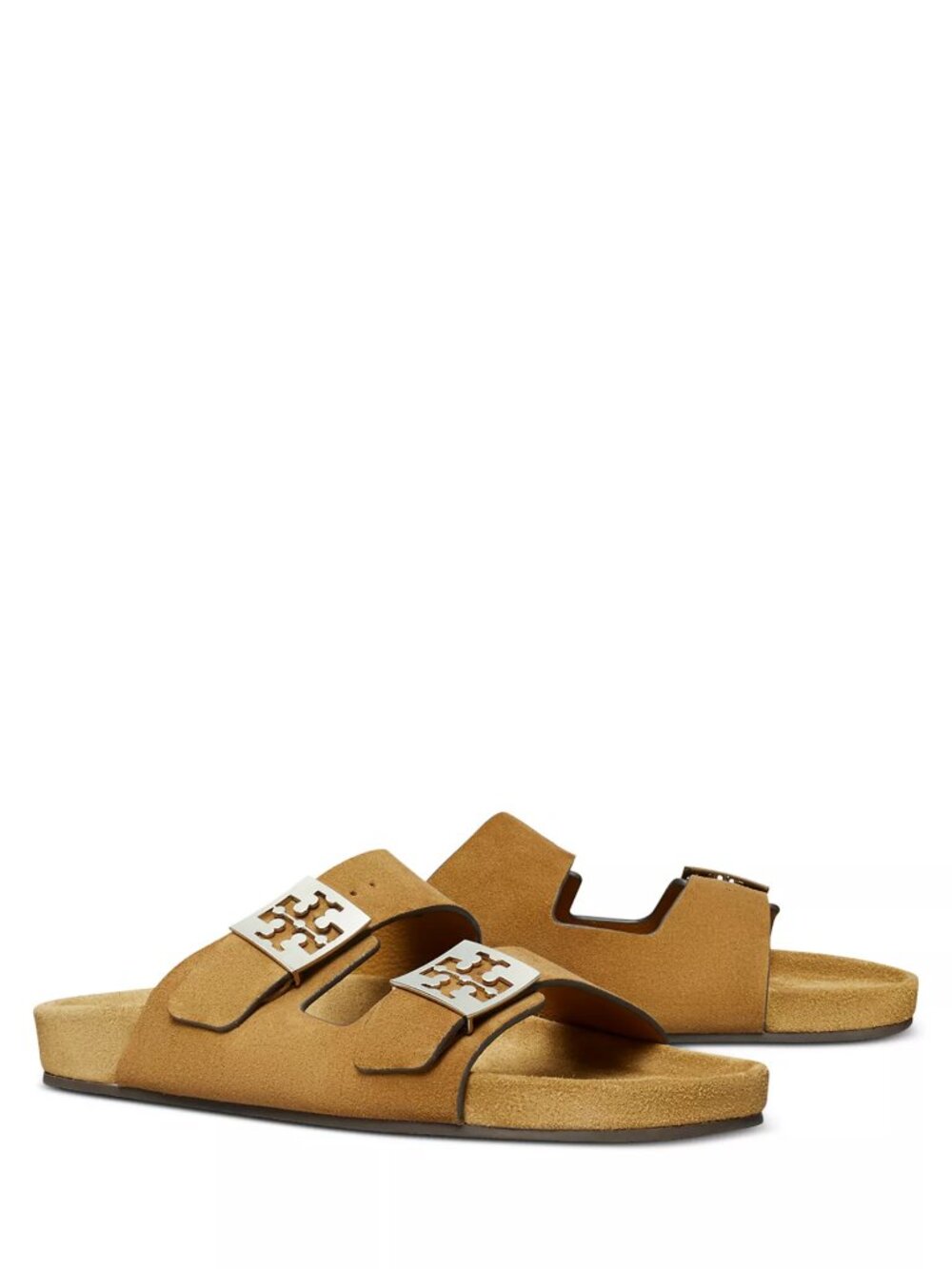 NIB Tory Burch    Mellow Slide Sandals Wild Tabaco